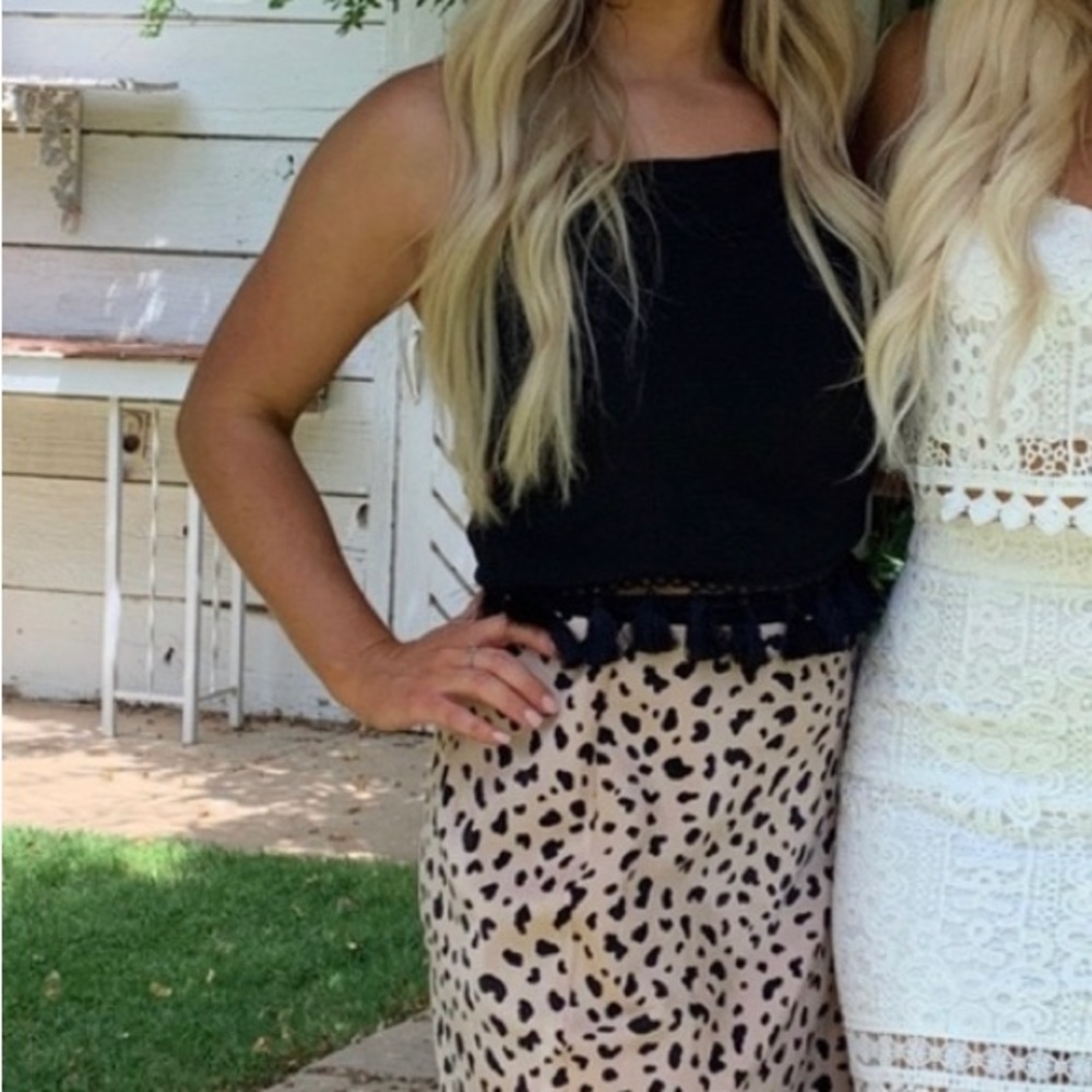 Tassel Crop Top